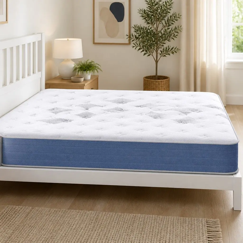 Double Mattress with Bamboo Fibre Euro Top