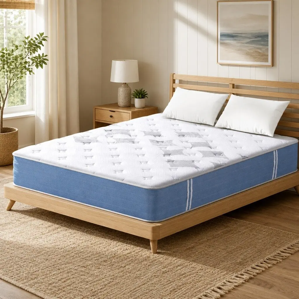 25cm Queen Mattress with Pocket Springs and Euro Top