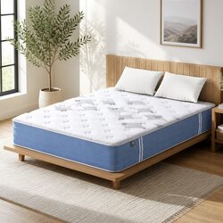 25cm Queen Mattress with Pocket Springs and Euro Top