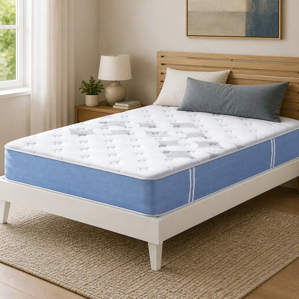 25cm Queen Mattress with Pocket Springs and Euro Top