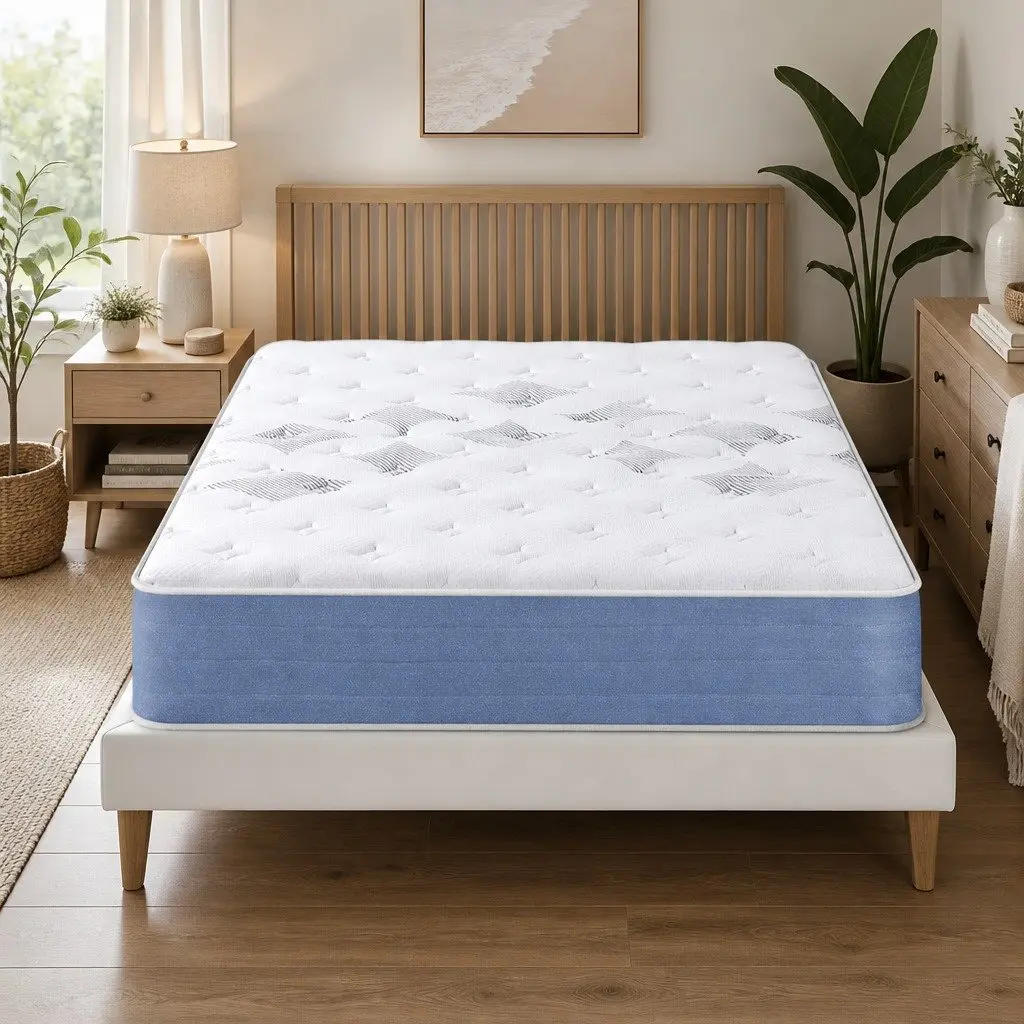 25cm Queen Mattress with Pocket Springs and Euro Top