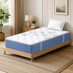 Comfortable 25cm Single Mattress with Pocket Springs