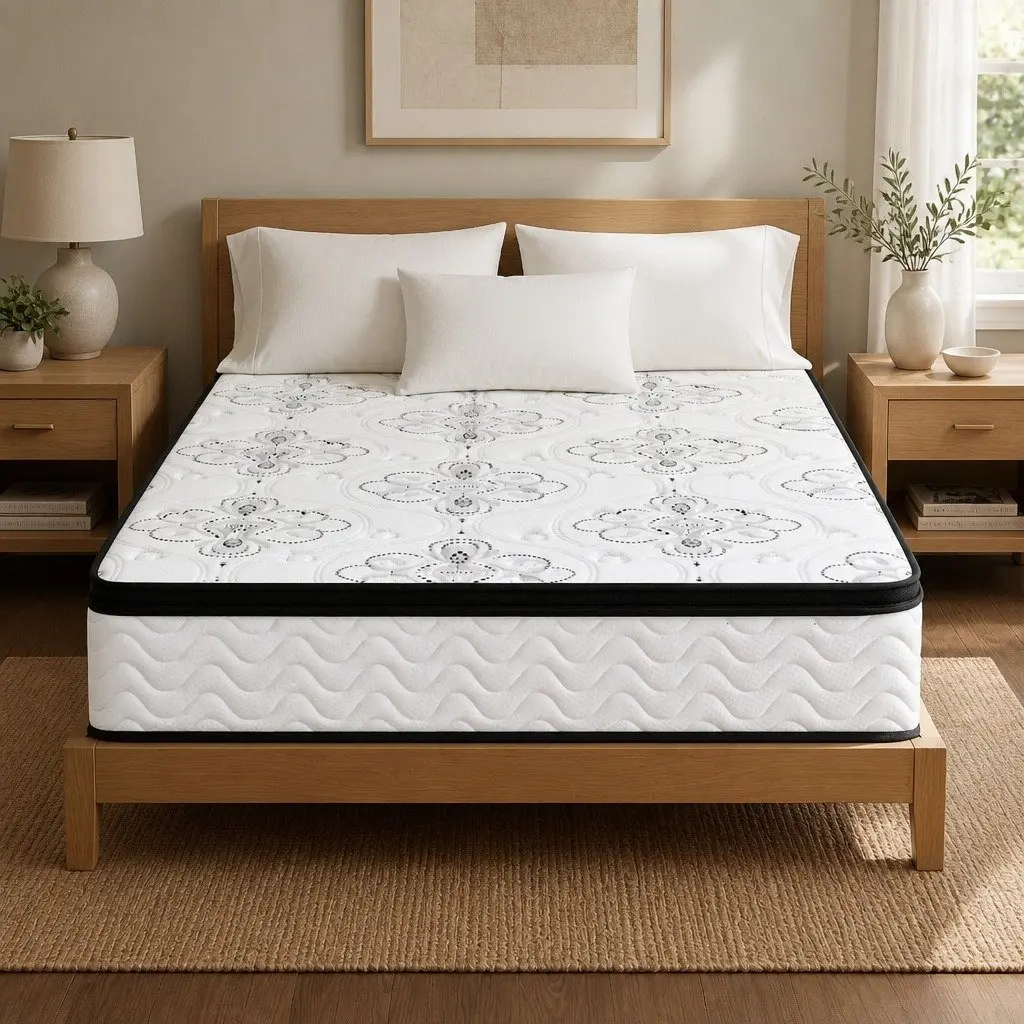 Double Mattress with 30cm Pocket Spring Euro Top