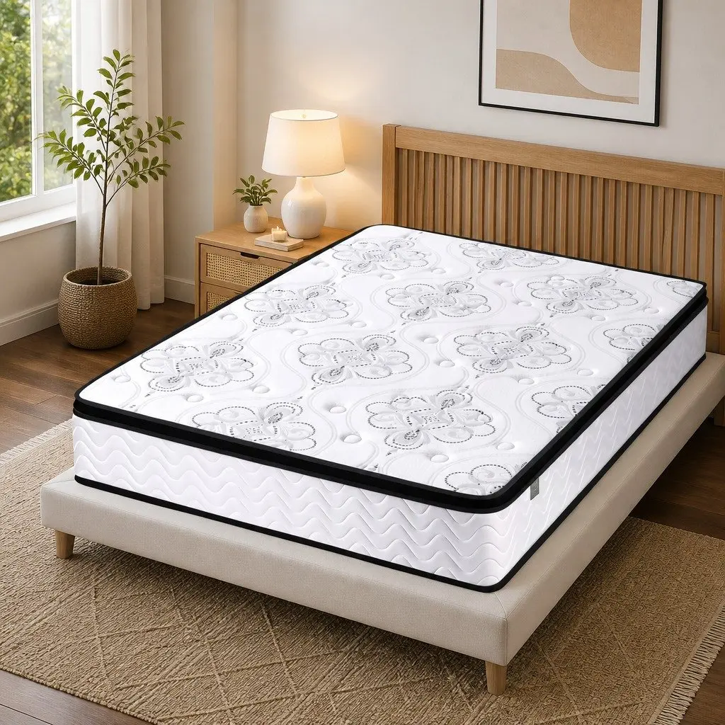 Double Mattress with 30cm Pocket Spring Euro Top