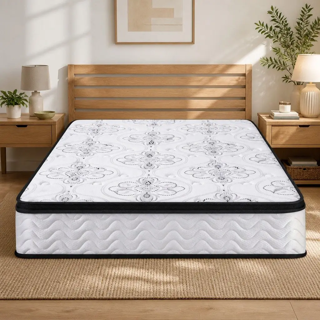 Double Mattress with 30cm Pocket Spring Euro Top