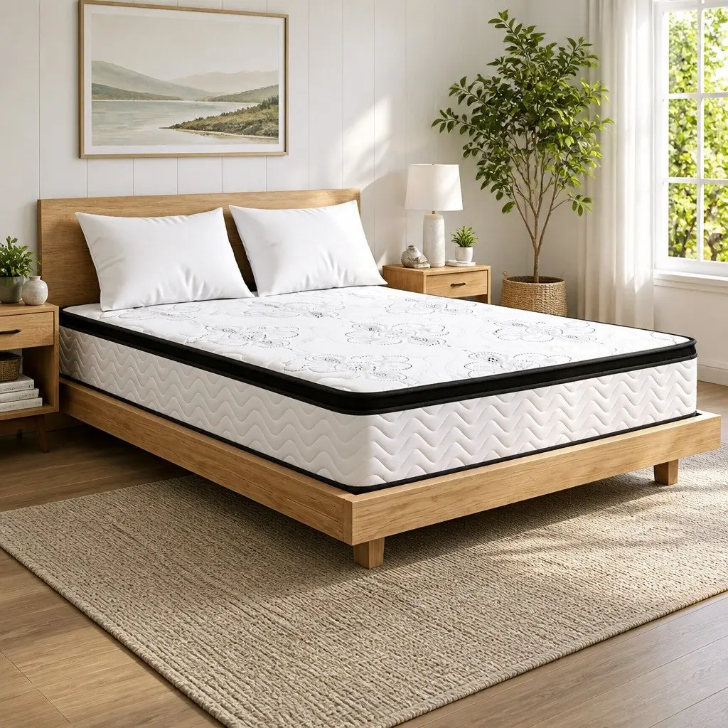 Double Mattress with 30cm Pocket Spring Euro Top