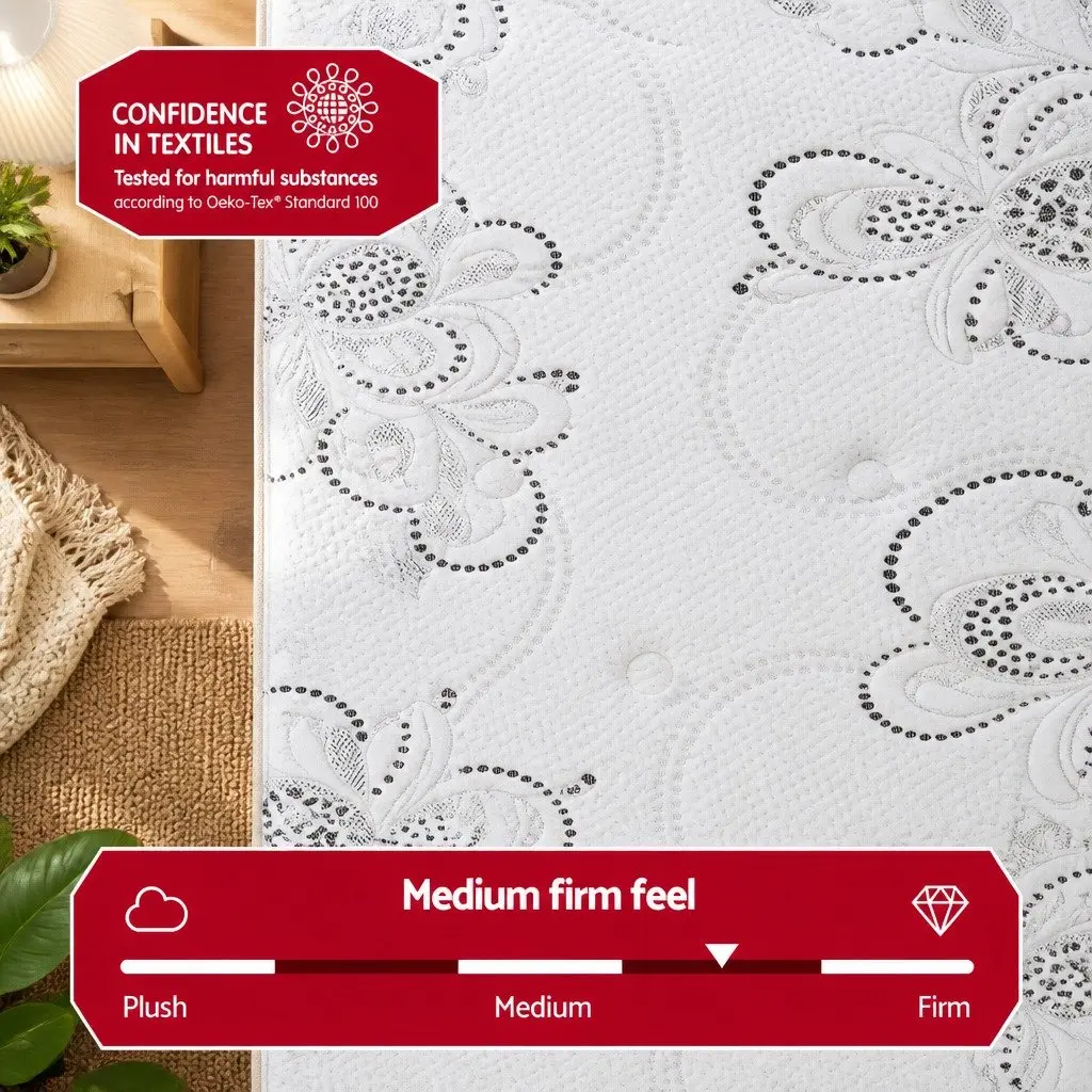 Double Mattress with 30cm Pocket Spring Euro Top