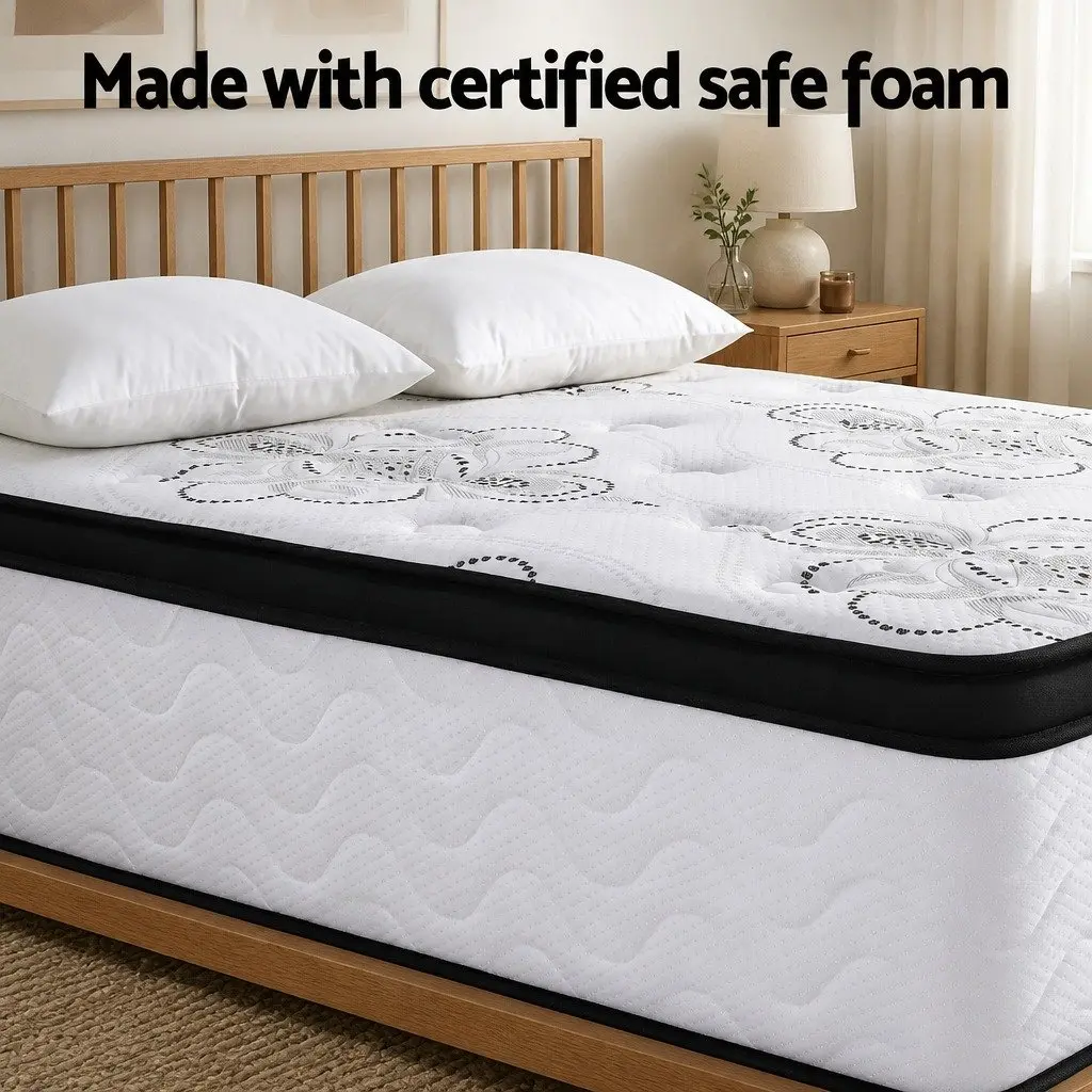30cm Queen Mattress with Pocket Springs and Euro Top