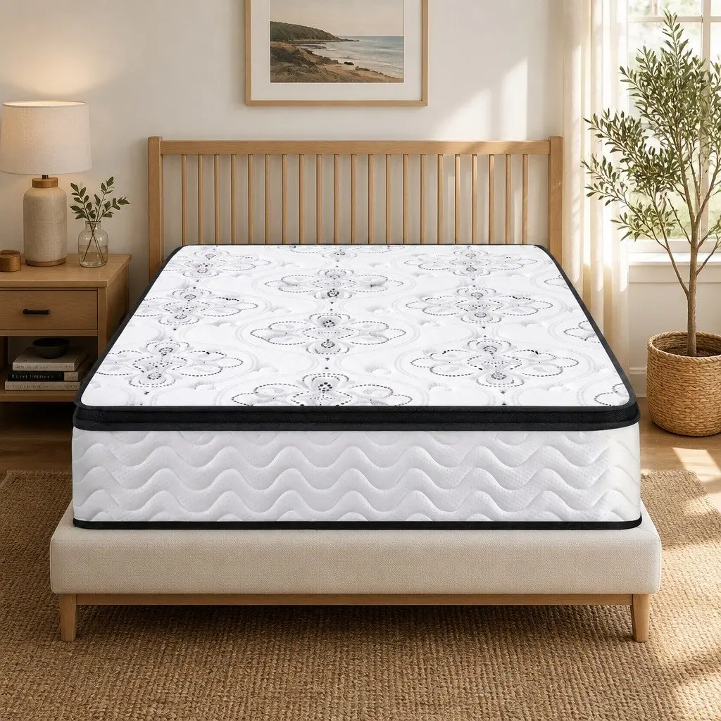 Single Mattress with 30cm Pocket Springs and Euro Top