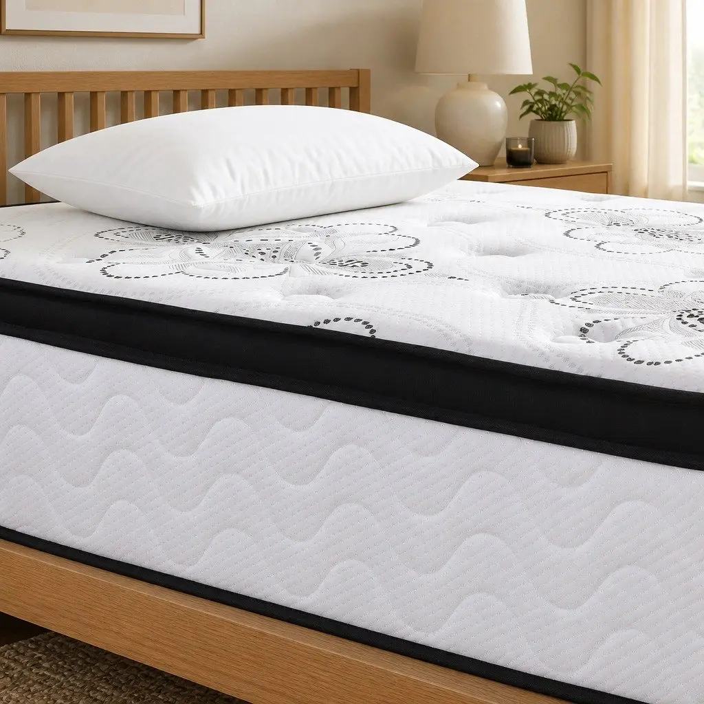 Single Mattress with 30cm Pocket Springs and Euro Top