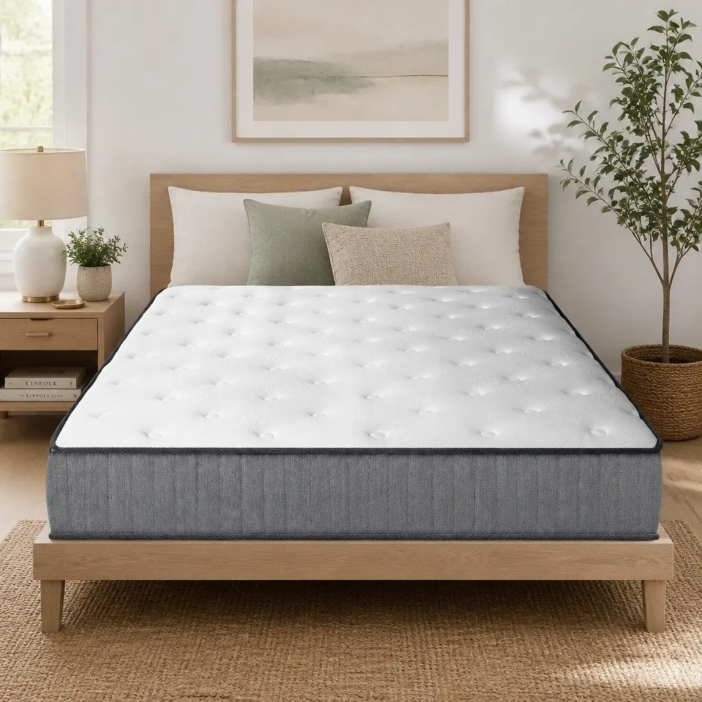 King Single Mattress 23cm Extra Firm Support Hypoallergenic