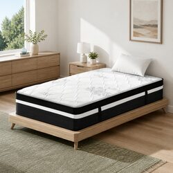 King Single Mattress 28cm Ultra Firm Pocket Spring Comfort