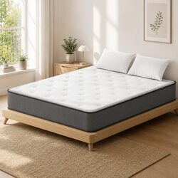 Double Mattress 23cm Extra Firm Support Tight Top Hypoallergenic