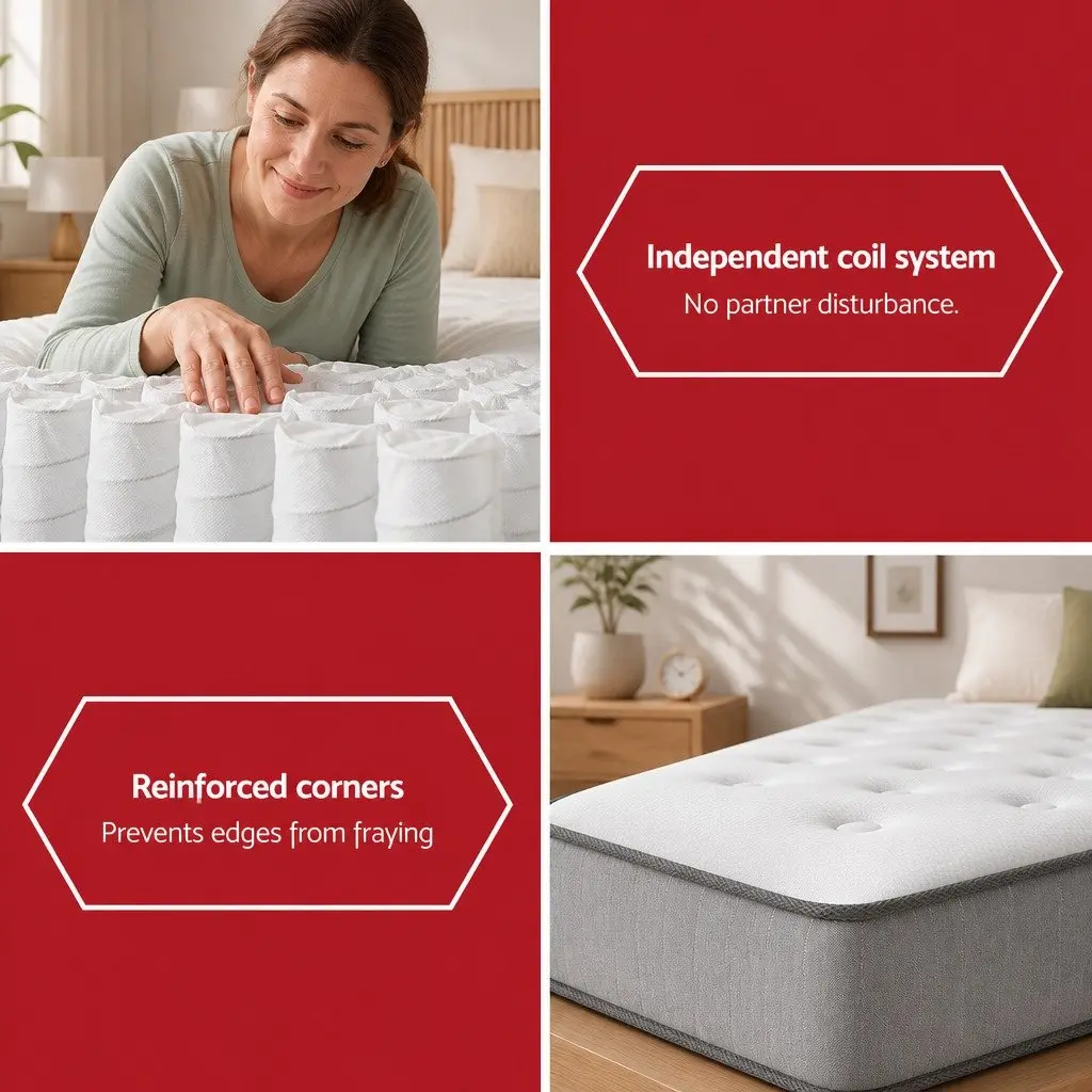 23cm Double Mattress with Extra Firm Comfort