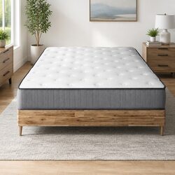 Extra Firm King Size Mattress 23cm with Coil Spring