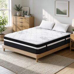 Ultra Firm King Size Mattress with Euro Top Design
