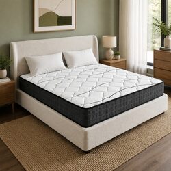 Medium Firm Double Mattress with Bonnell Spring Support
