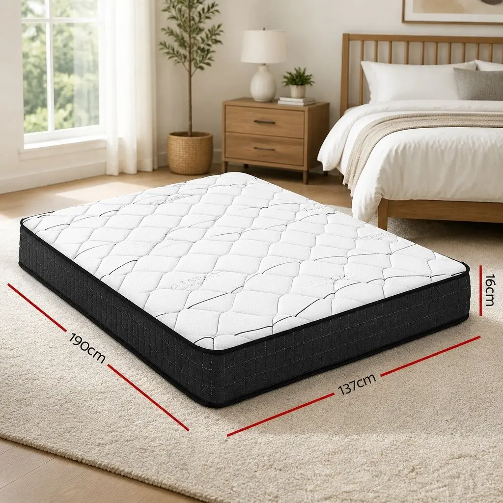 Medium Firm Double Mattress with Bonnell Spring Support
