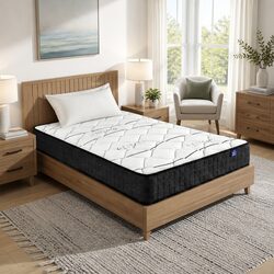 Comfort Single Mattress with Bonnell Spring Support