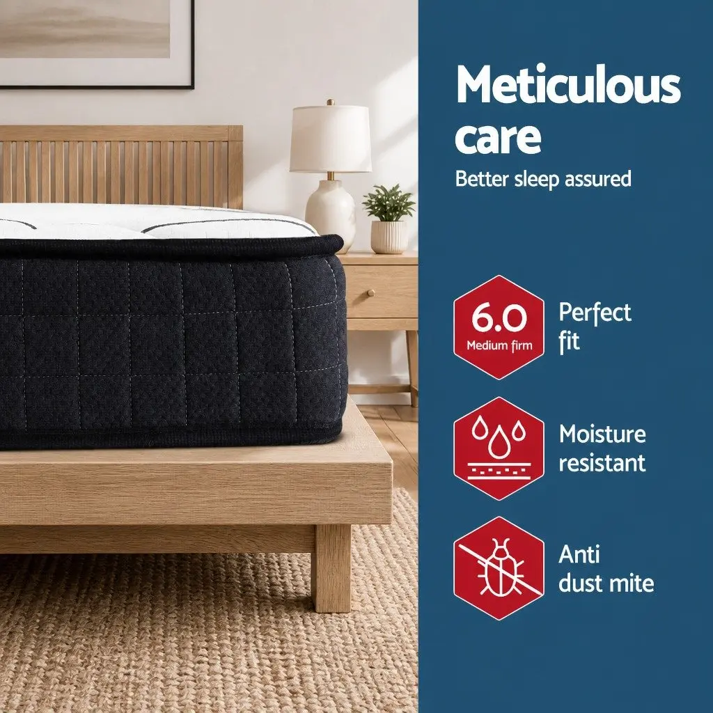 Comfort Single Mattress with Bonnell Spring Support