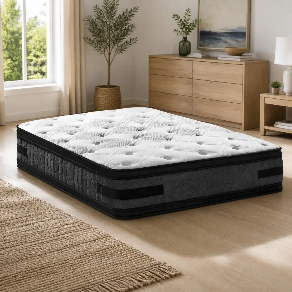 Double Mattress 36cm Flippable Cool Gel Memory Foam