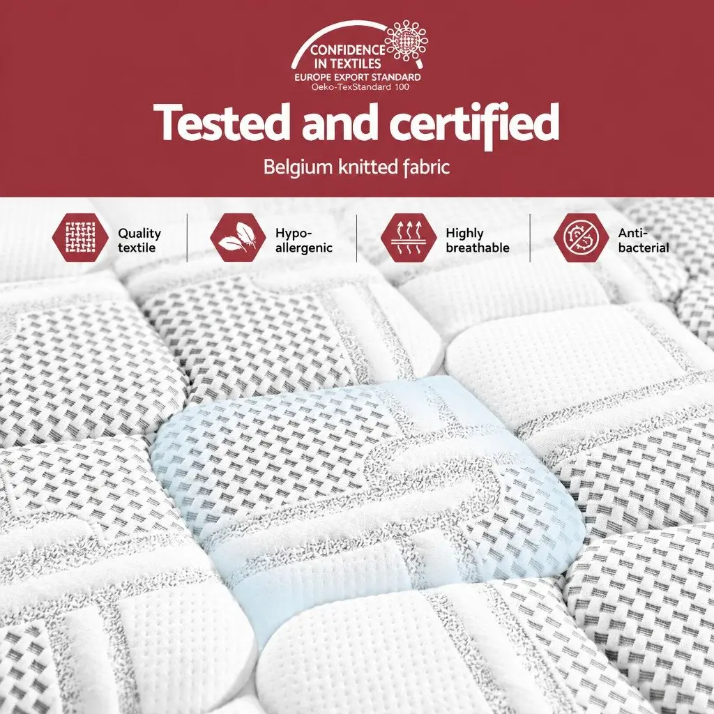 Double Mattress 36cm Flippable Cool Gel Memory Foam