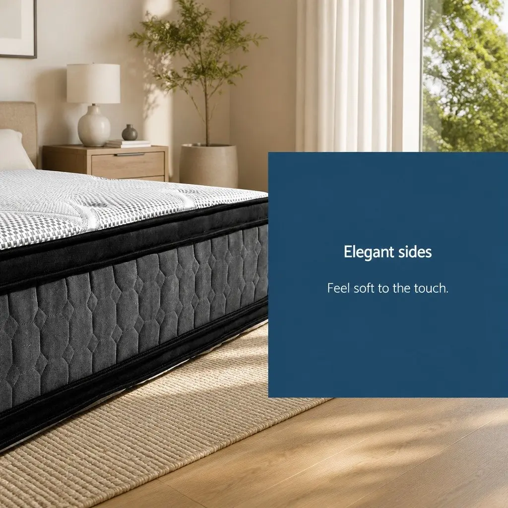 Double Mattress 36cm Flippable Cool Gel Memory Foam