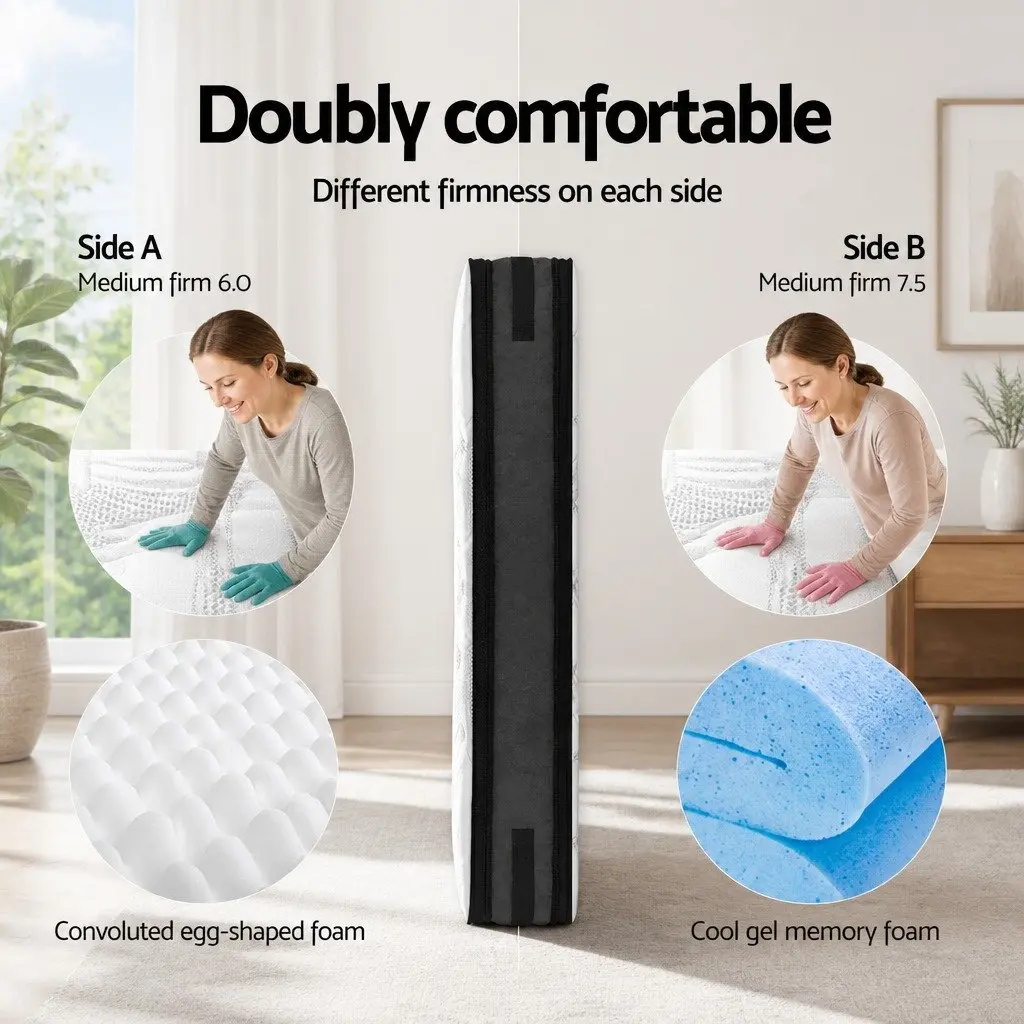 36cm Cool Gel Memory Foam Single Mattress for Comfort