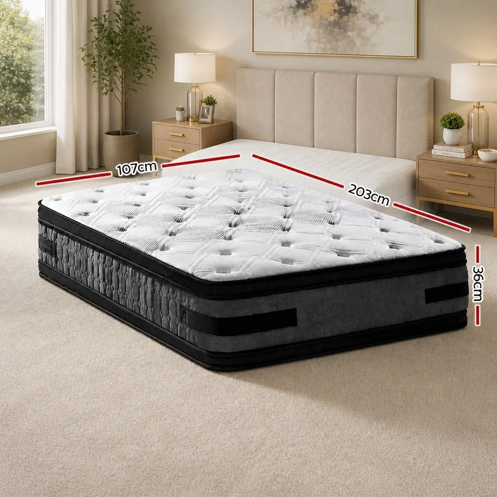 Flippable King Single Mattress with Cool Gel Memory Foam