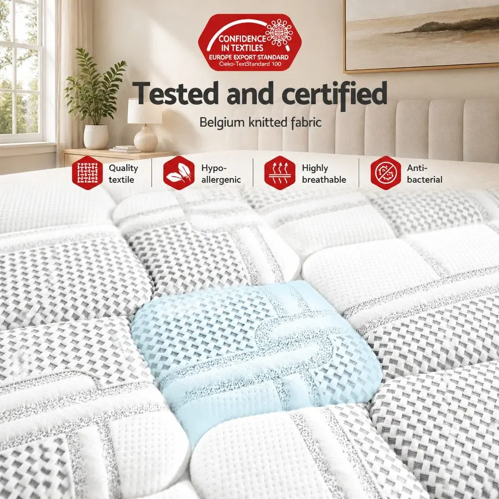 Flippable King Single Mattress with Cool Gel Memory Foam
