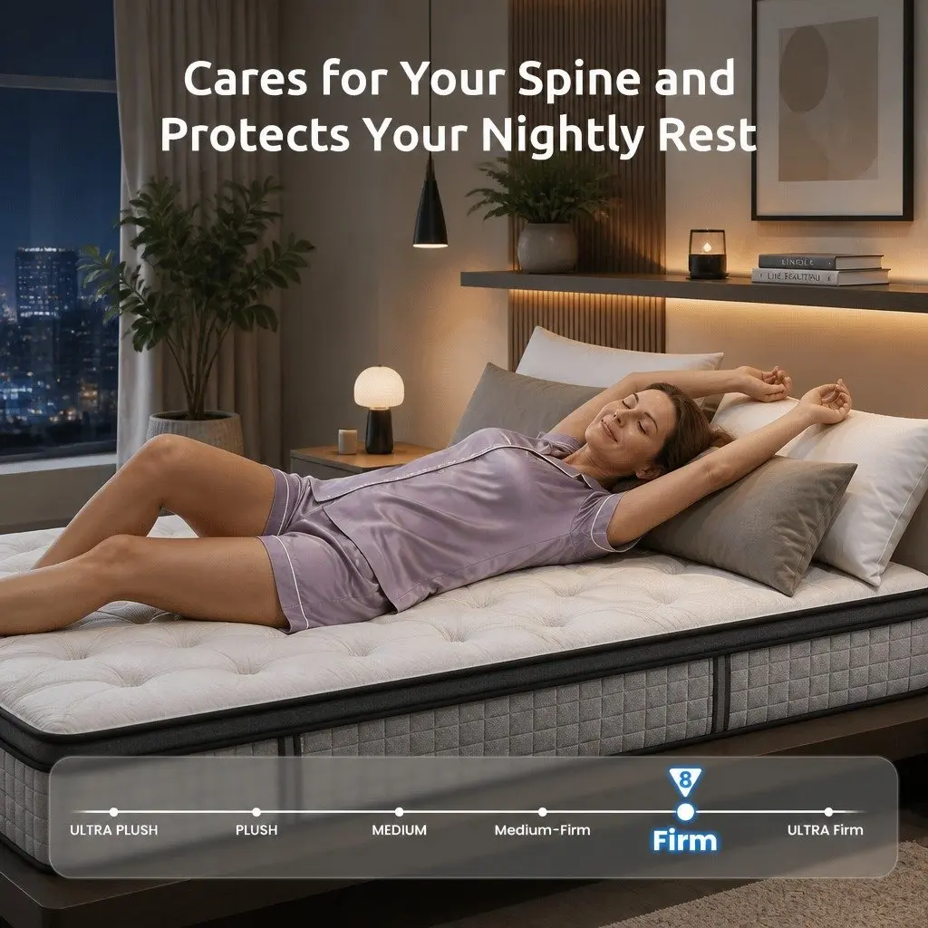 7-Zone Pocket Spring Double Mattress 33cm Extra Firm