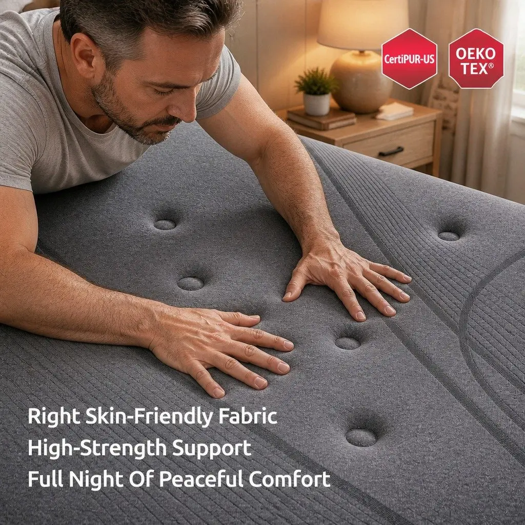 7-Zone Pocket Spring Double Mattress 33cm Extra Firm