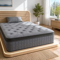 Comfort-Focused Single Mattress with 7-Zone Support