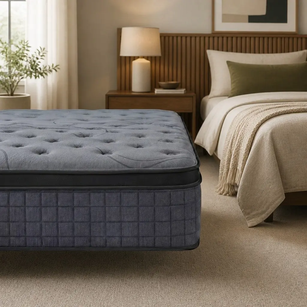 Single Mattress 33cm 7-Zone Pocket Spring 8.0 Extra Firm Dual-Row Edge Support