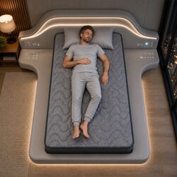 King Single Mattress 25cm Hybrid Pocket Spring with Foam