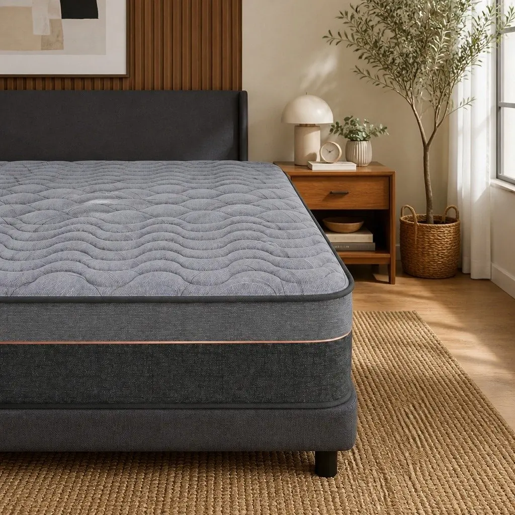 King Single Mattress 25cm Hybrid Pocket Spring with Foam