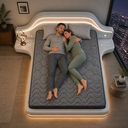 25cm Hybrid Pocket Spring Queen Mattress with Foam