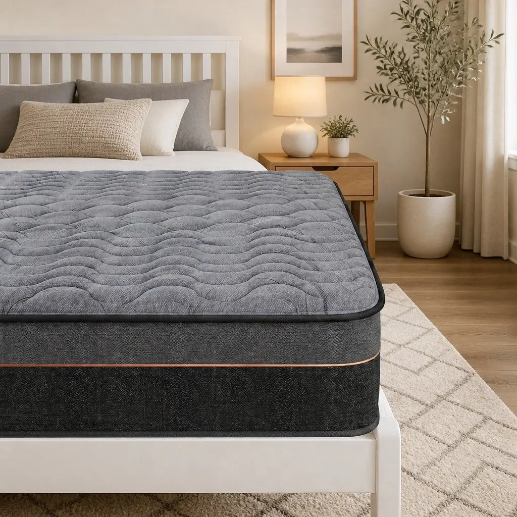 25cm Hybrid Pocket Spring Queen Mattress with Foam