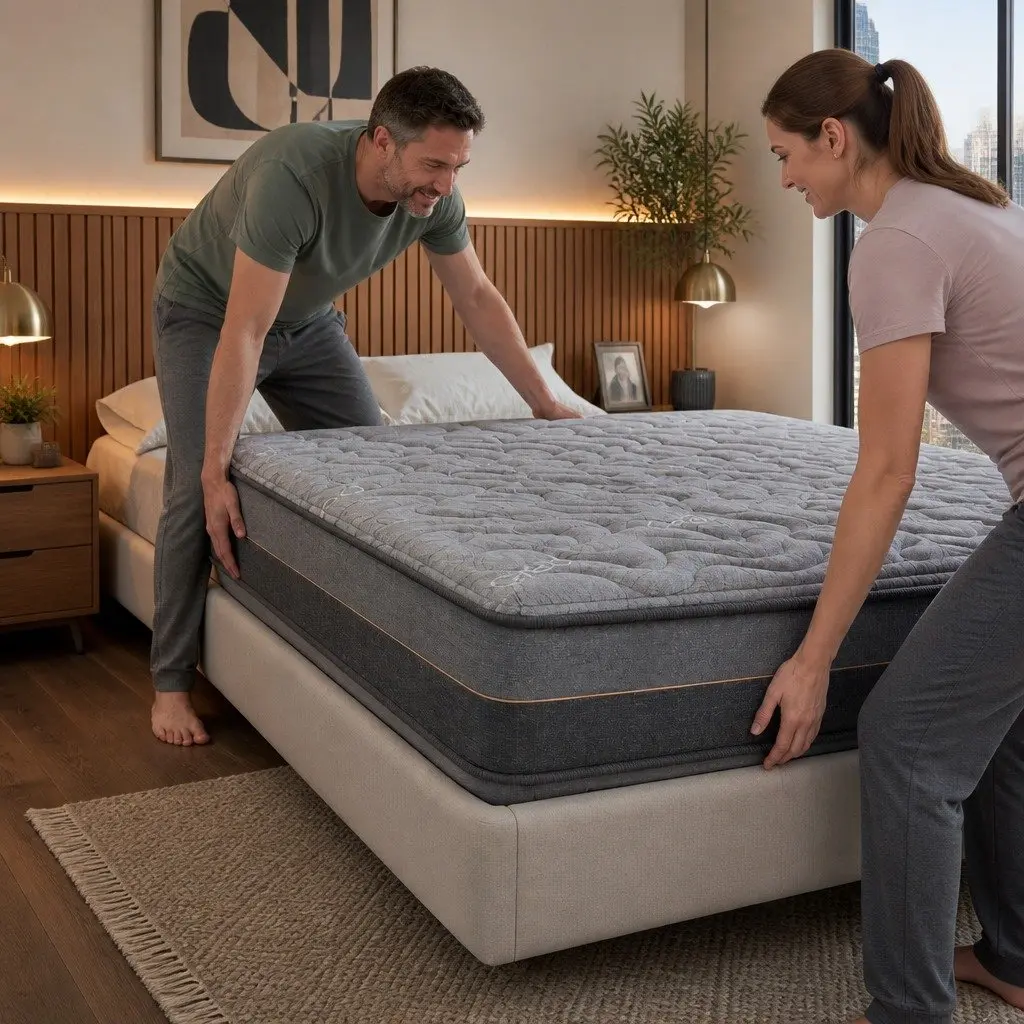 25cm Hybrid Pocket Spring Queen Mattress with Foam