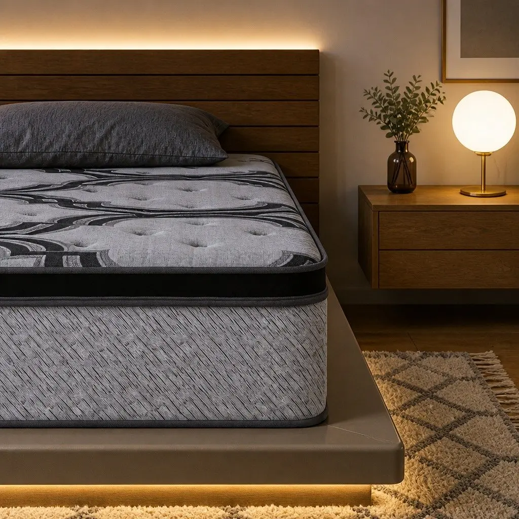 King Single Mattress 34cm 5-Zone Pocket Spring Comfort