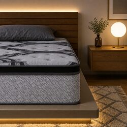 King Single Mattress 34cm 5-Zone Pocket Spring Comfort