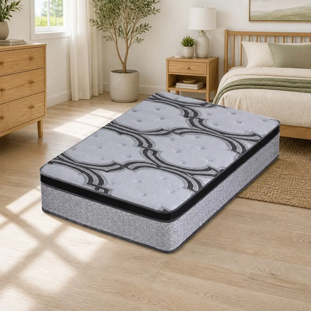 King Single Mattress 34cm 5-Zone Pocket Spring Comfort