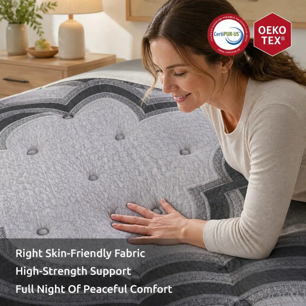 Extra Firm Support Single Mattress with 5-Zone Pocket Springs