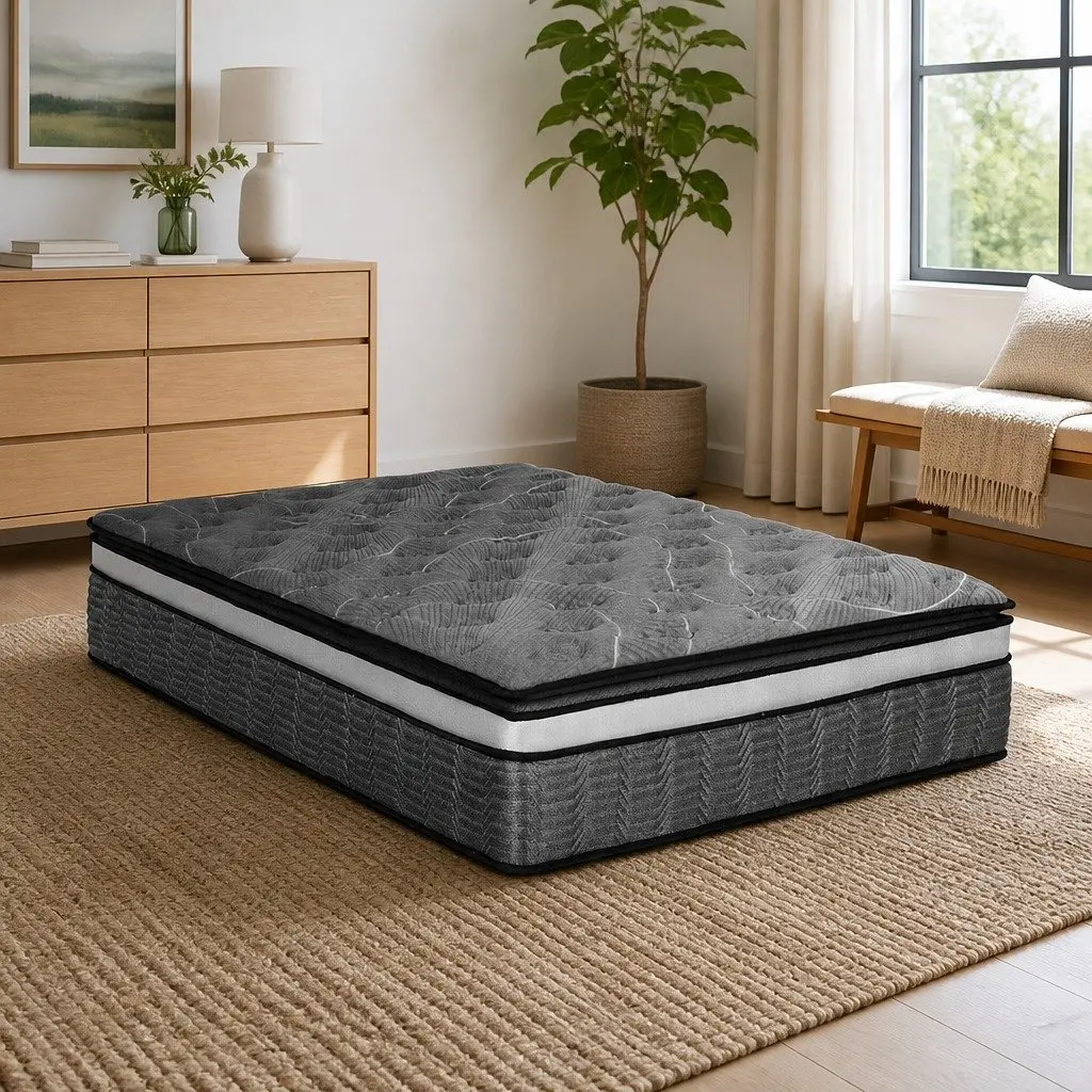 Double Pocket Spring Mattress 34cm Medium Firm Comfort