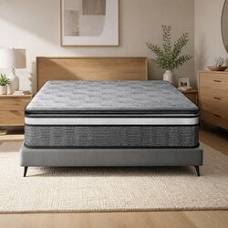 Comfortable Queen Mattress with Double Layer Pocket Springs