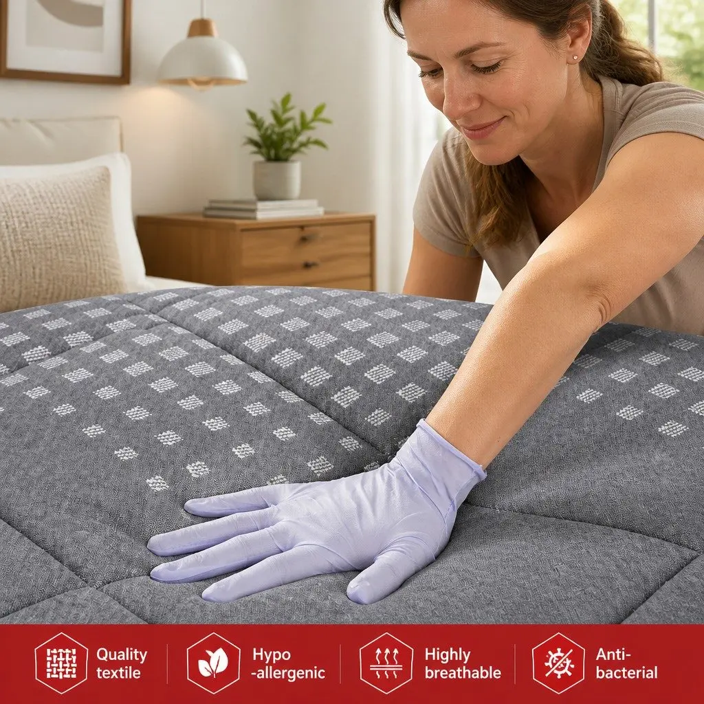 18cm Medium Firm Double Mattress with Pillow Top