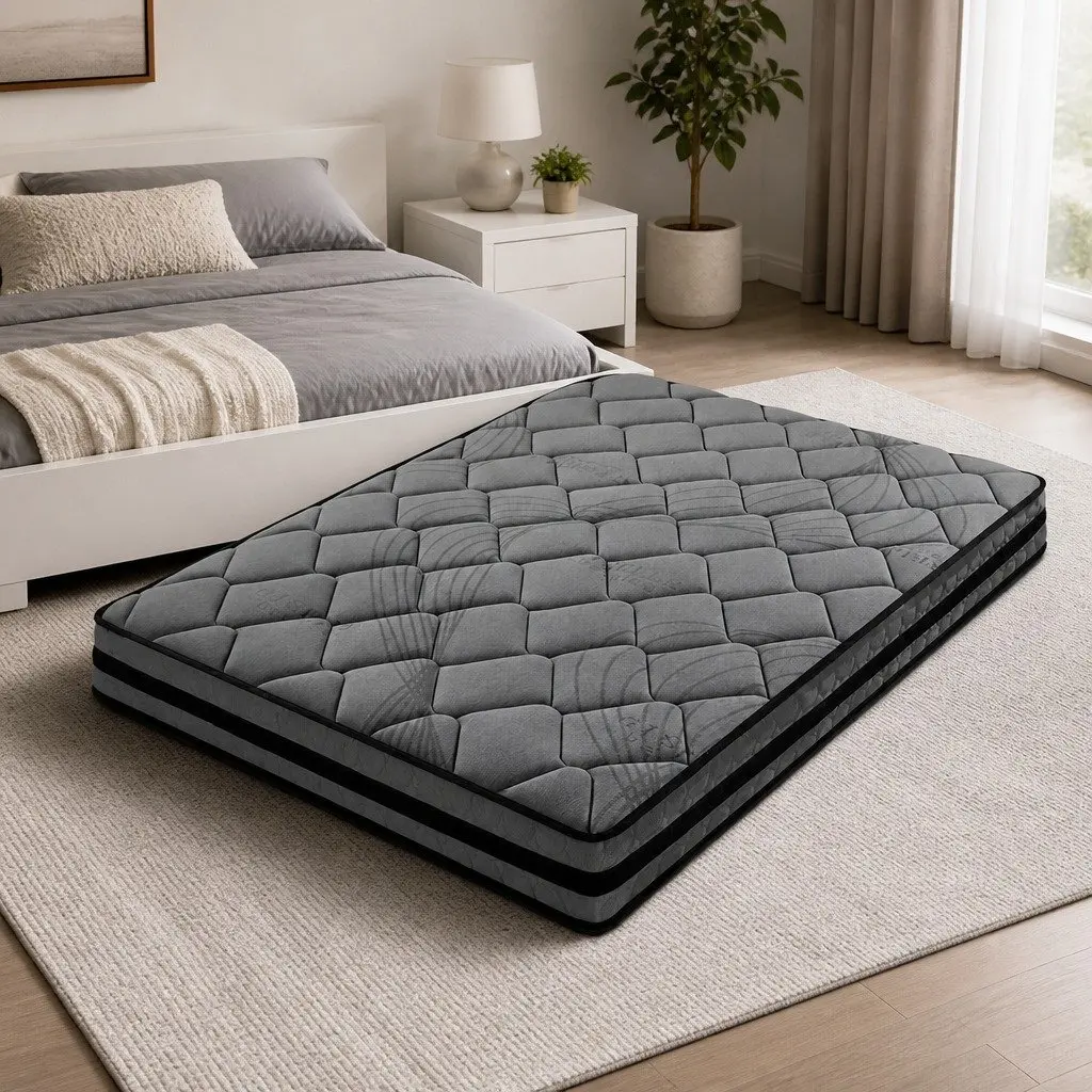 Double Mattress 22cm Pocket Spring Medium Firm Bedroom Sleep Support