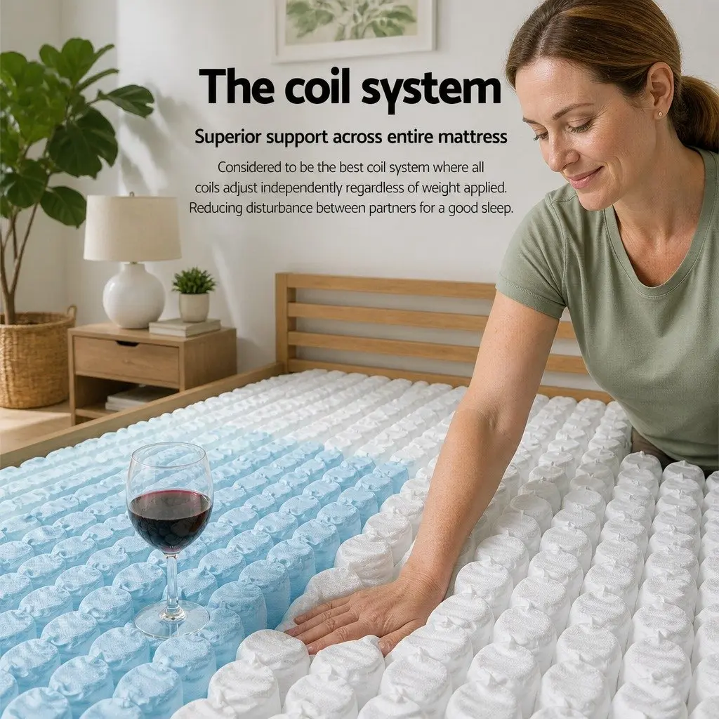 Queen Mattress with Pocket Spring Support