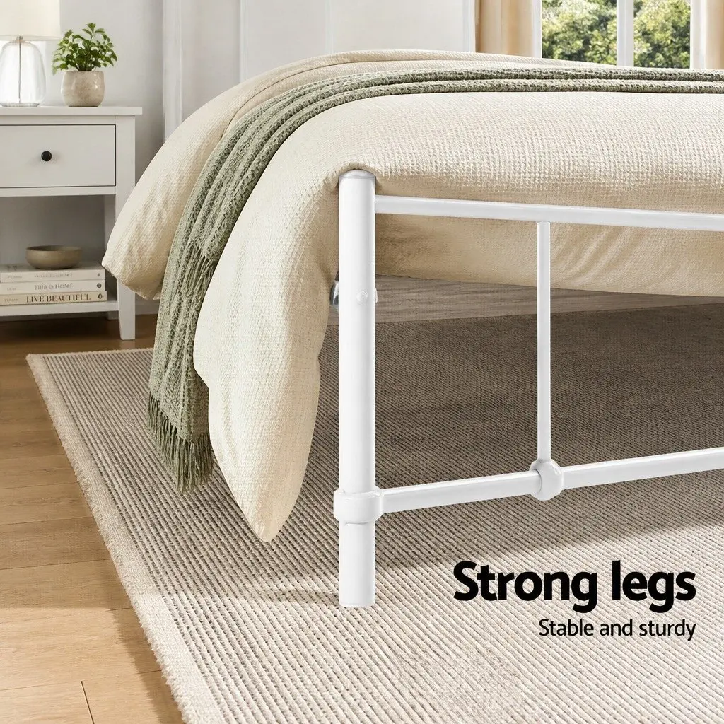 Queen Metal Bed Frame with Underbed Storage