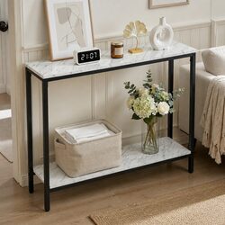 2-Tier Console Table for Entryway and Living Room